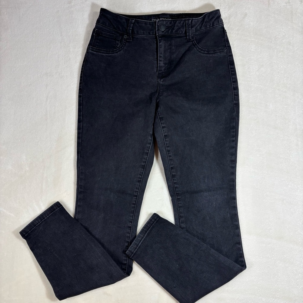 Maurices Women’s High Rise Black Stretch Skinny Jeans Size S Regular